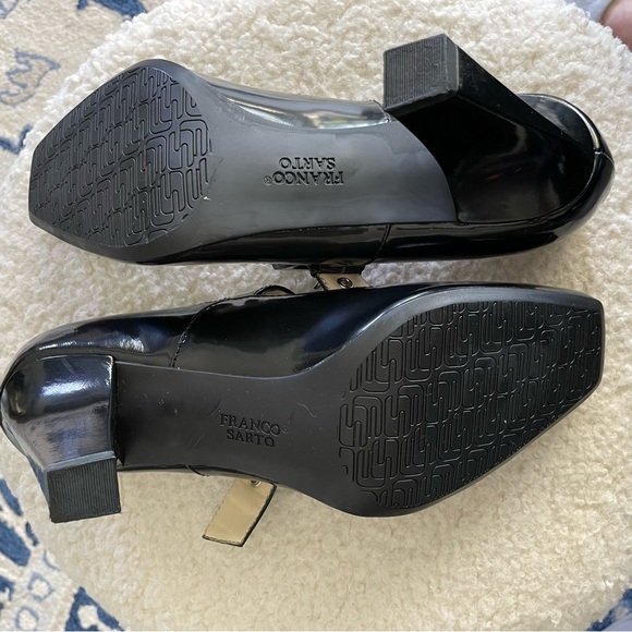 Franco Sarto Black Patent "Tenor" Mary Janes - Picture 7 of 13